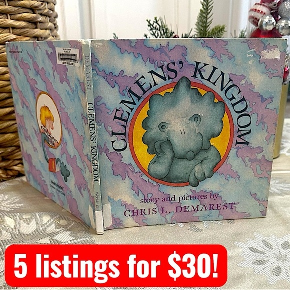 Other - Vintage Children’s Book Clemen's Kingdom by Chris L. Demarest